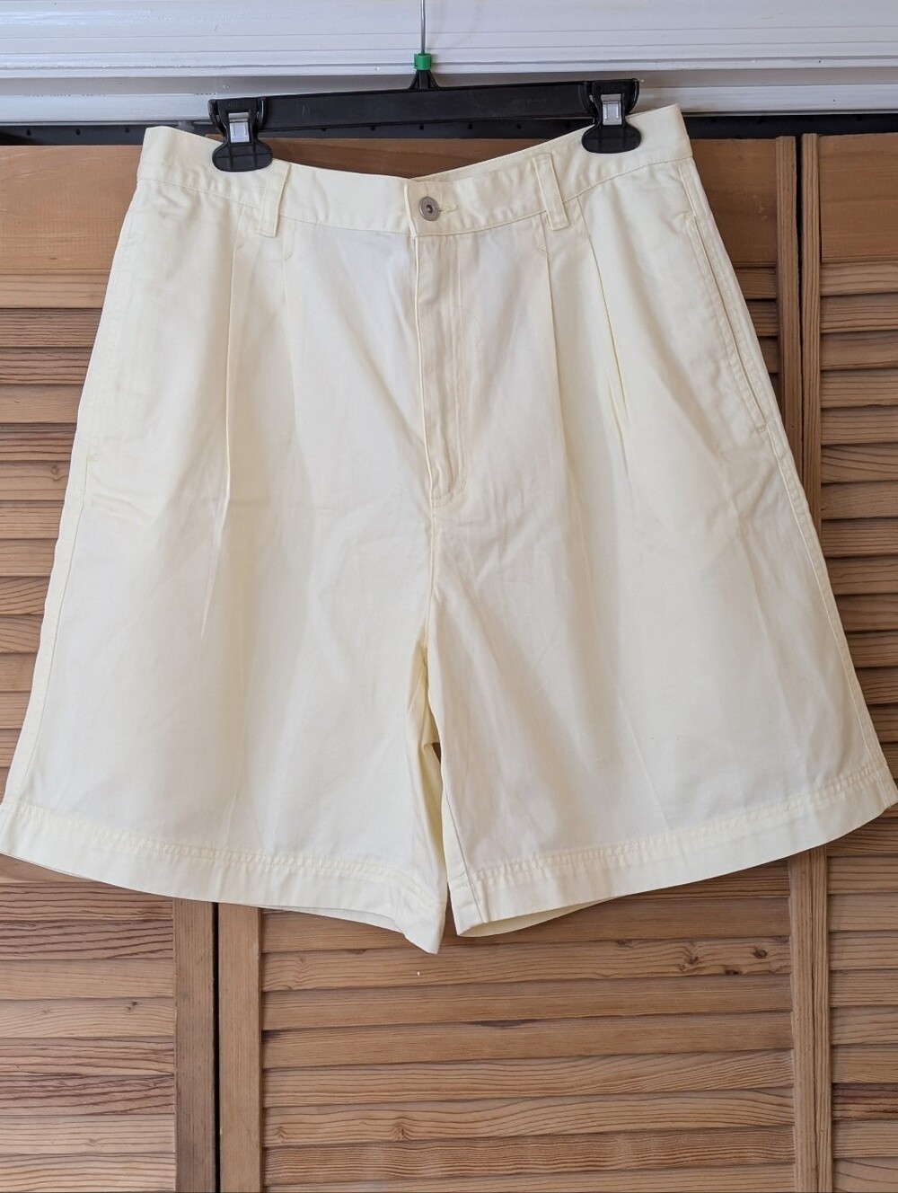 Liz Claiborne Lizwear Vintage Yellow Summer Dress Shorts Size 14